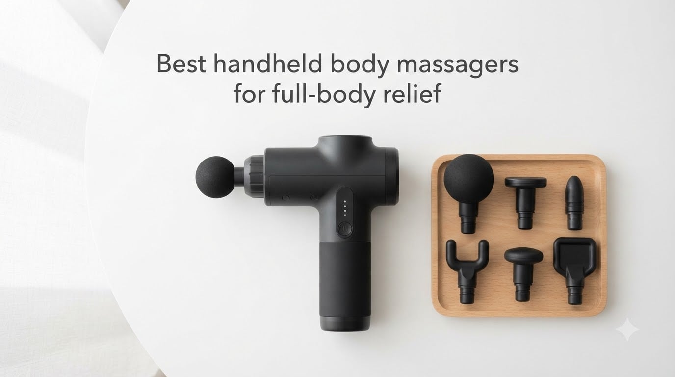 Best handheld body massagers for full-body relief
