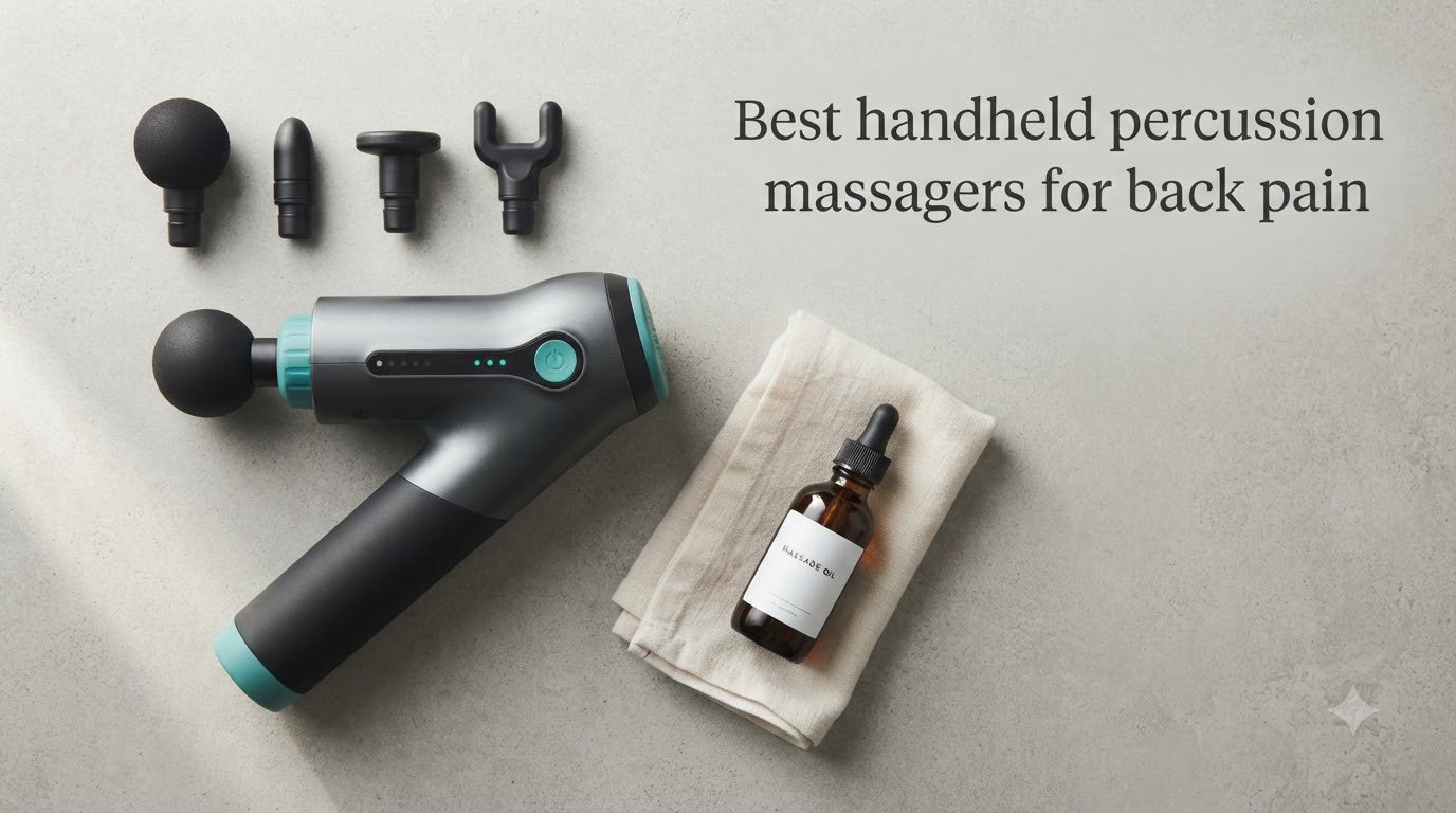 Best handheld percussion massagers for back pain