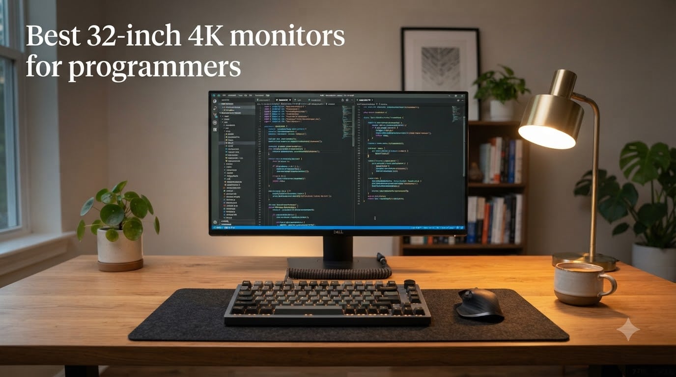 Best 32-inch 4K monitors for programmers