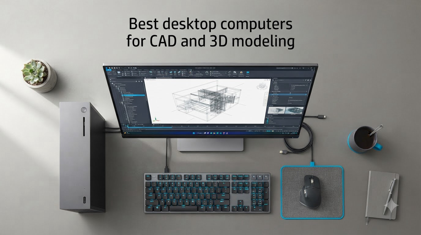 Best desktop computers for CAD and 3D modeling