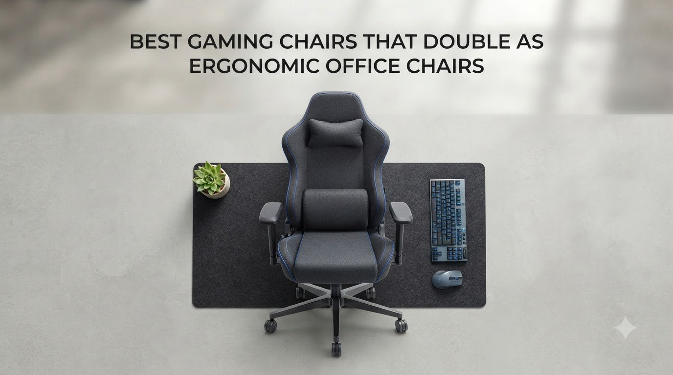 Best gaming chairs that double as ergonomic office chairs