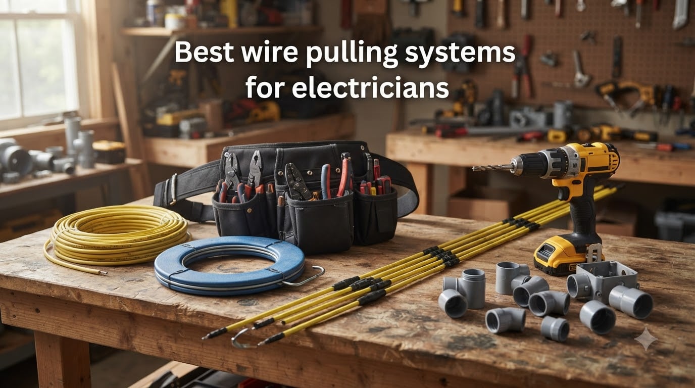 Best wire pulling systems for electricians