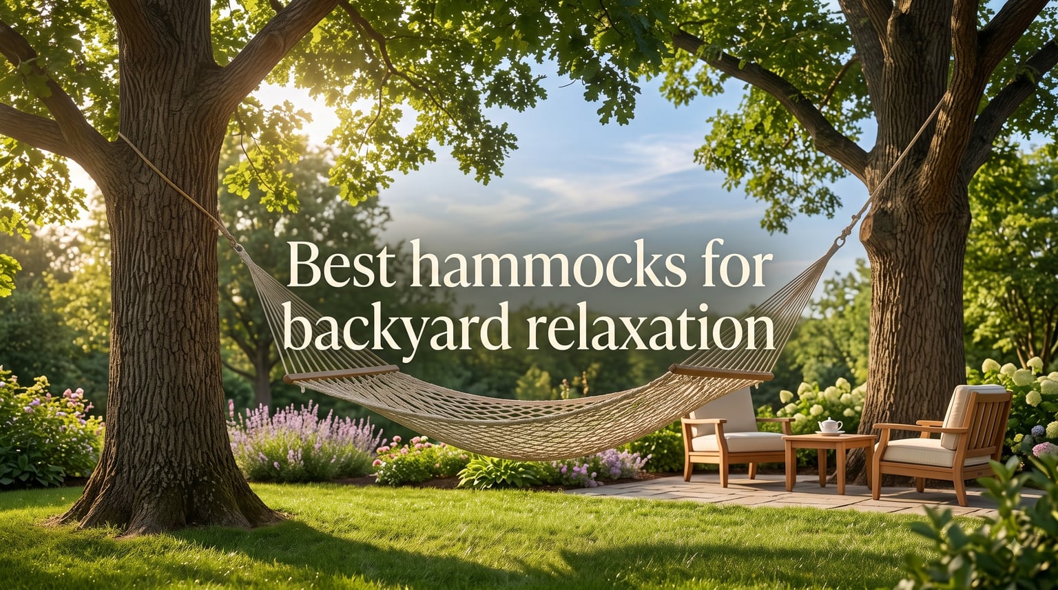 Best hammocks for backyard relaxation