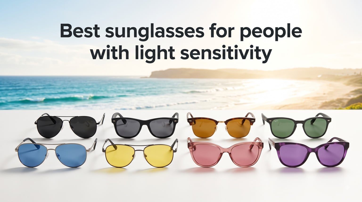Best sunglasses for people with light sensitivity