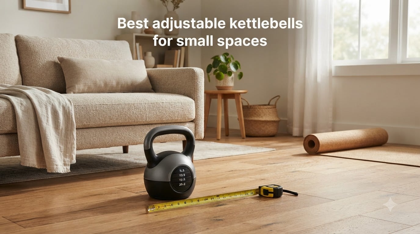 Best adjustable kettlebells for small spaces