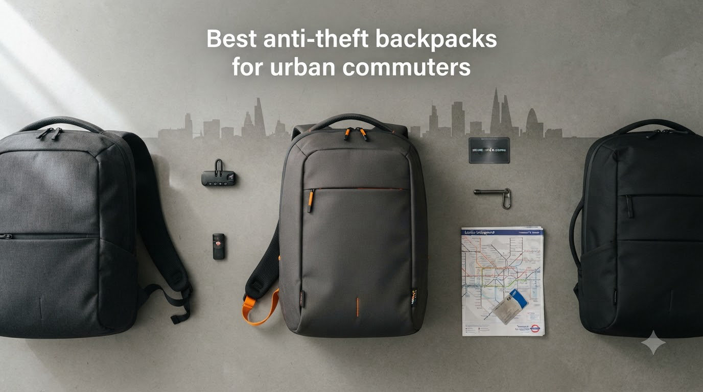 Best anti-theft backpacks for urban commuters
