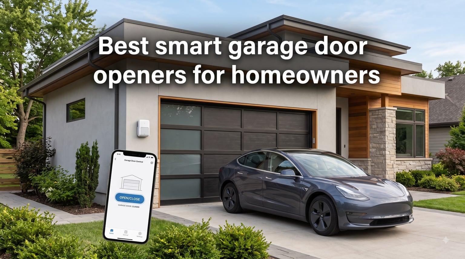 Best smart garage door openers for homeowners