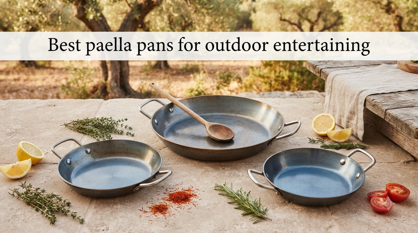 Best paella pans for outdoor entertaining