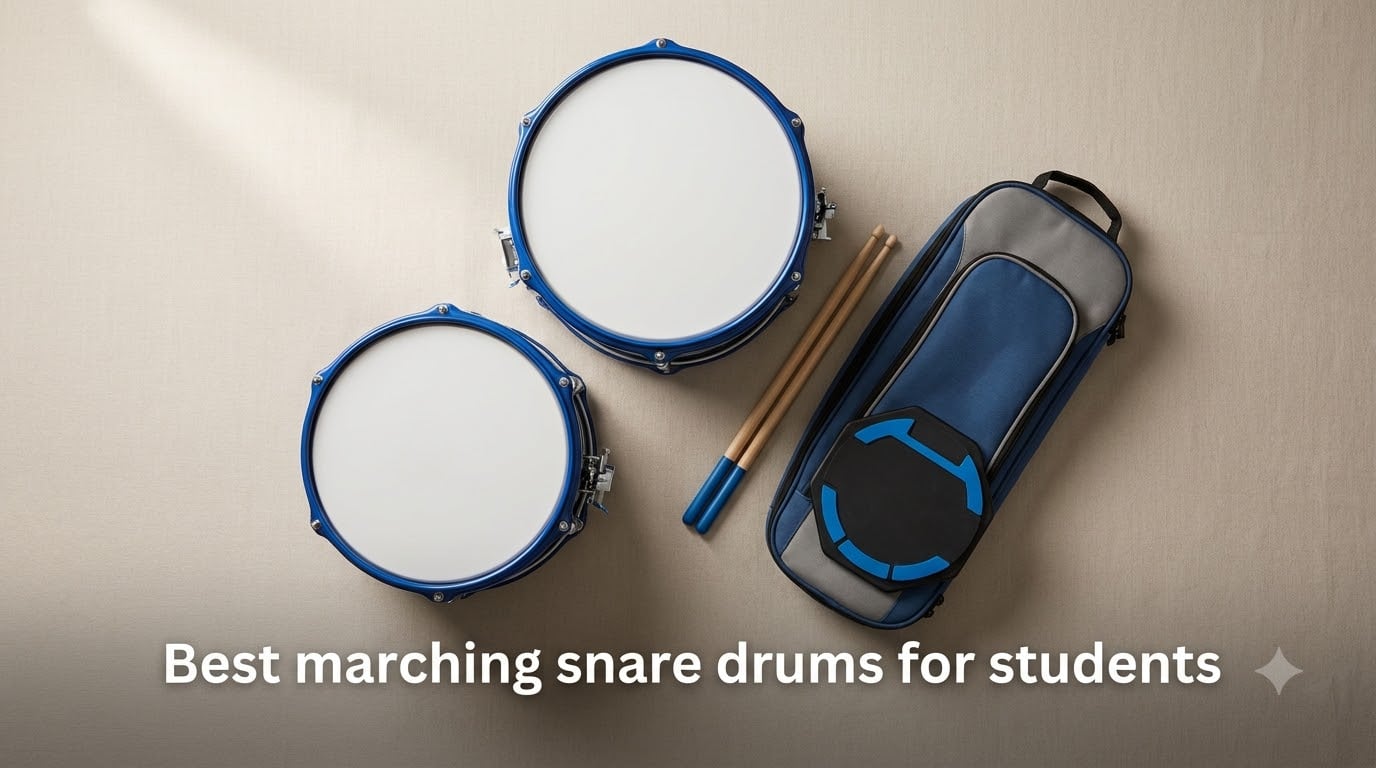 Best marching snare drums for students