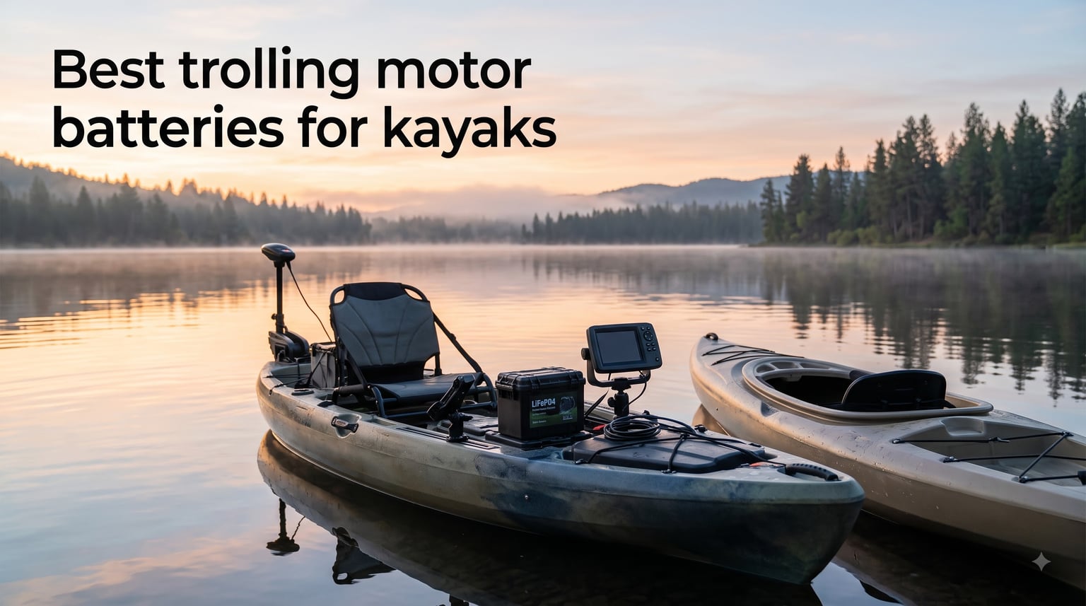 Best trolling motor batteries for kayaks