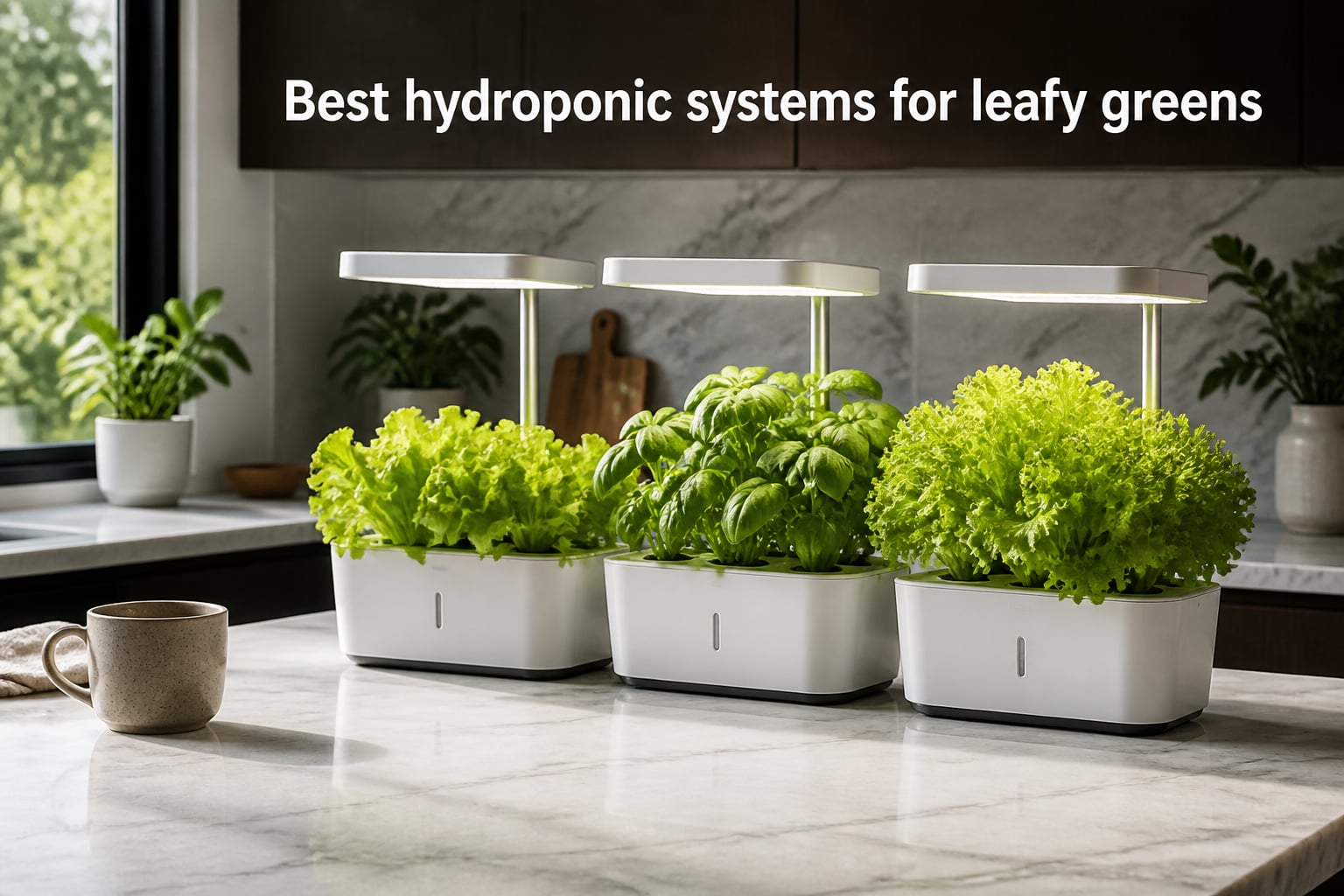 Best hydroponic systems for leafy greens