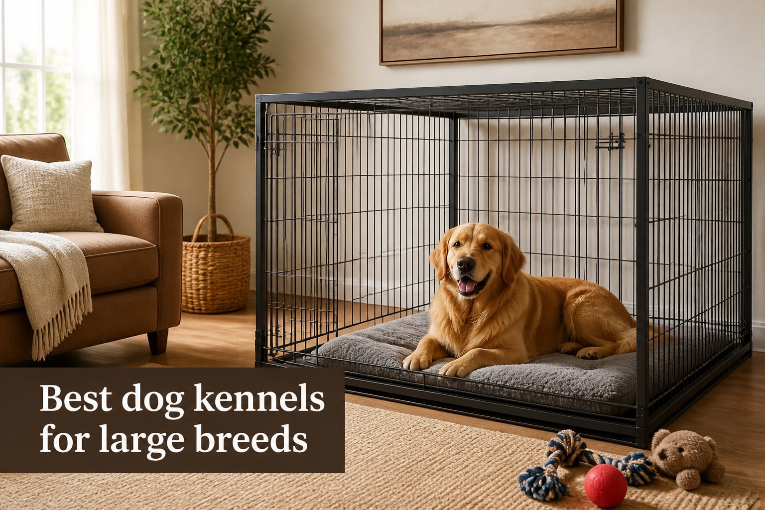 Best dog kennels for large breeds
