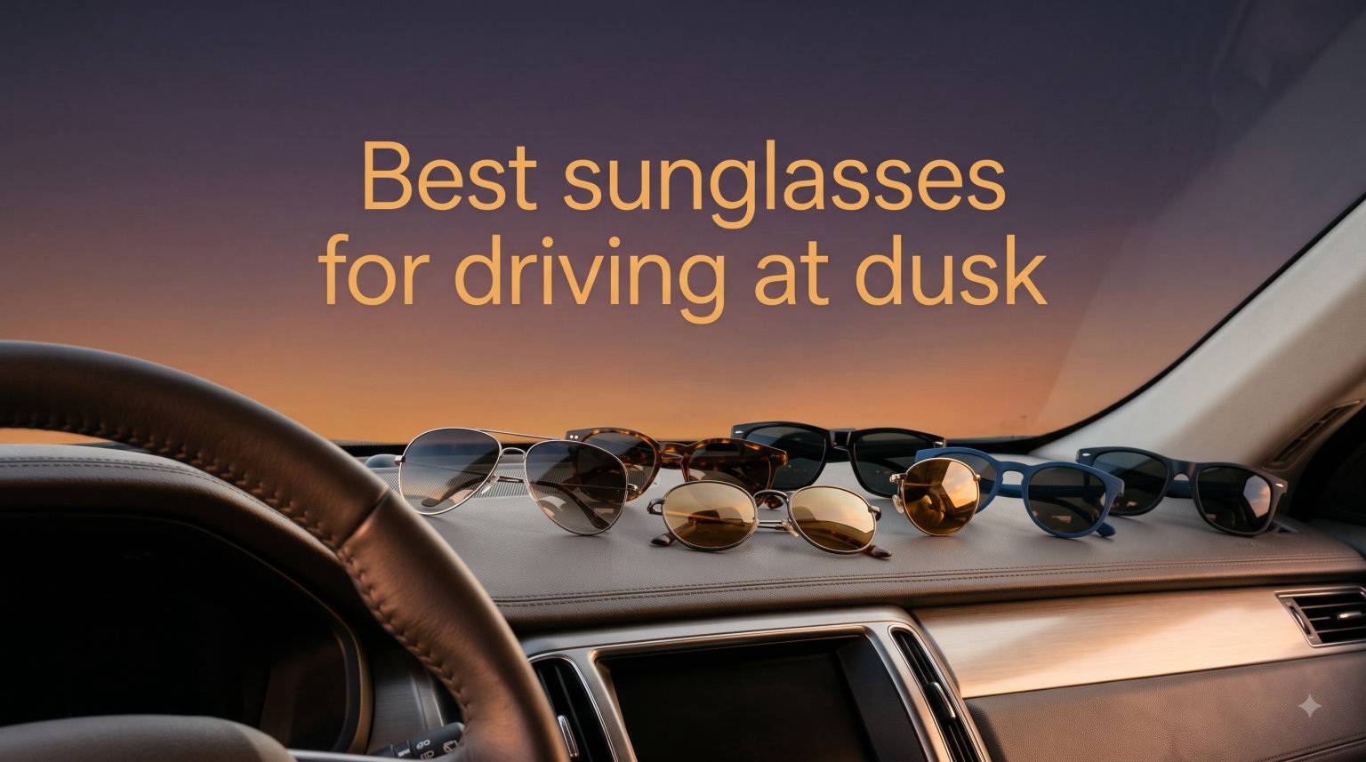 Best sunglasses for driving at dusk