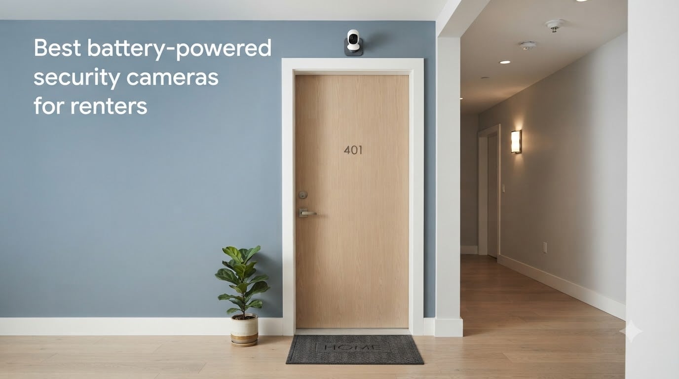 Best battery-powered security cameras for renters