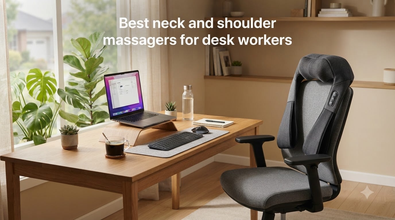 Best neck and shoulder massagers for desk workers
