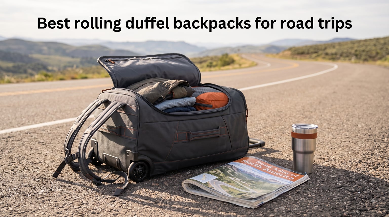 Best rolling duffel backpacks for road trips