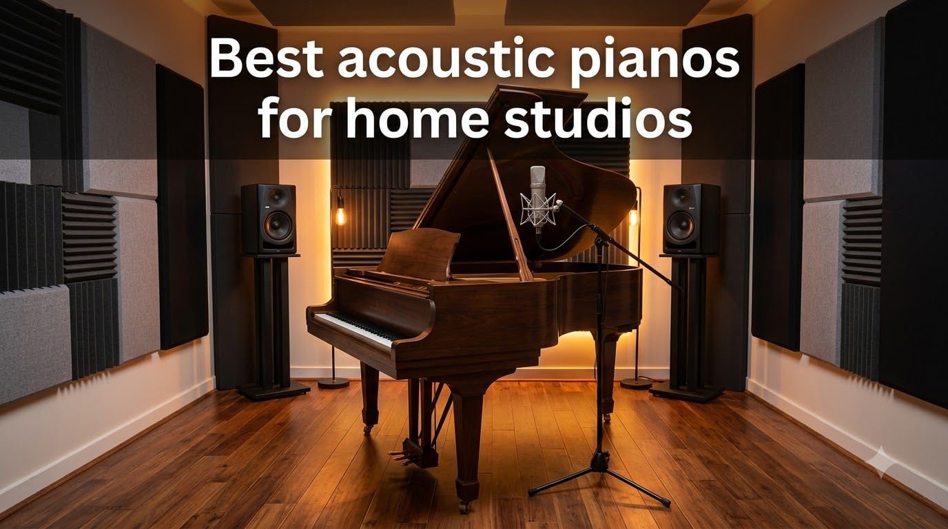 Best acoustic pianos for home studios