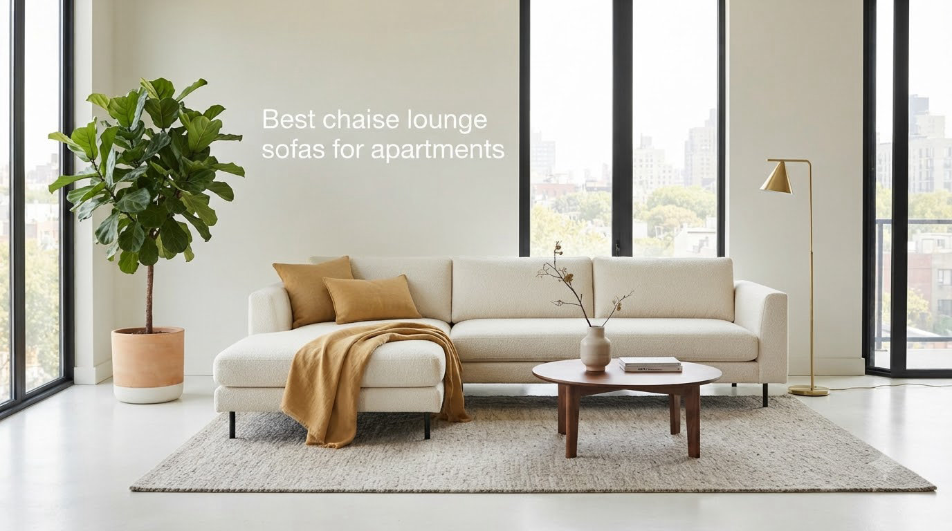 Best chaise lounge sofas for apartments