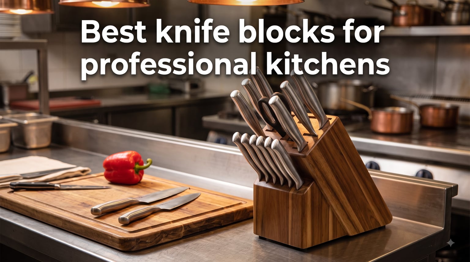 Best knife blocks for professional kitchens