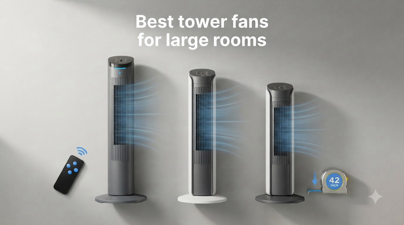 Best tower fans for large rooms