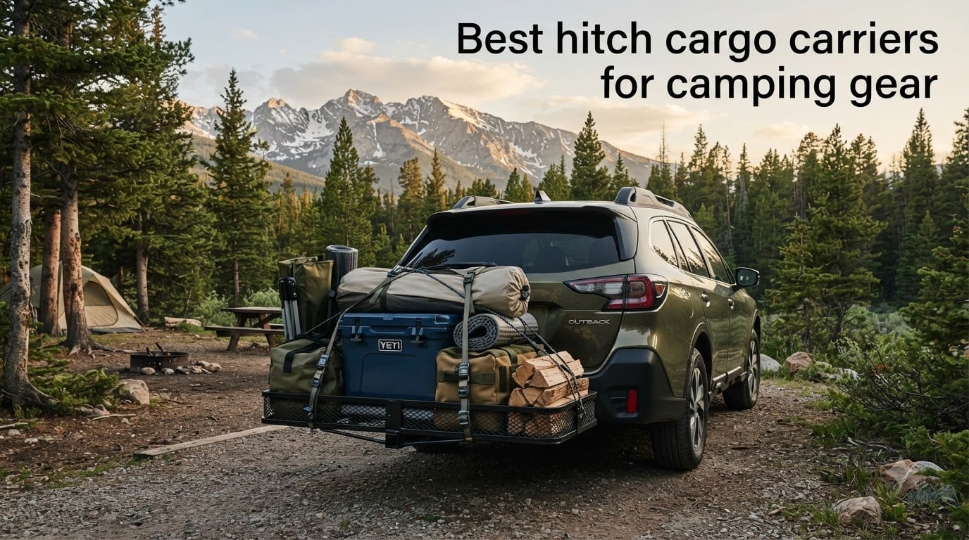 Best hitch cargo carriers for camping gear