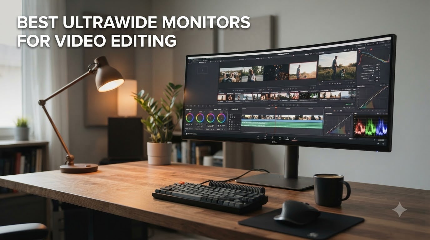 Best ultrawide monitors for video editing