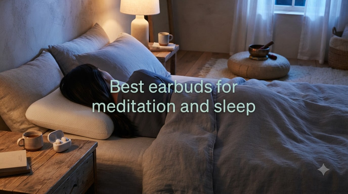Best earbuds for meditation and sleep