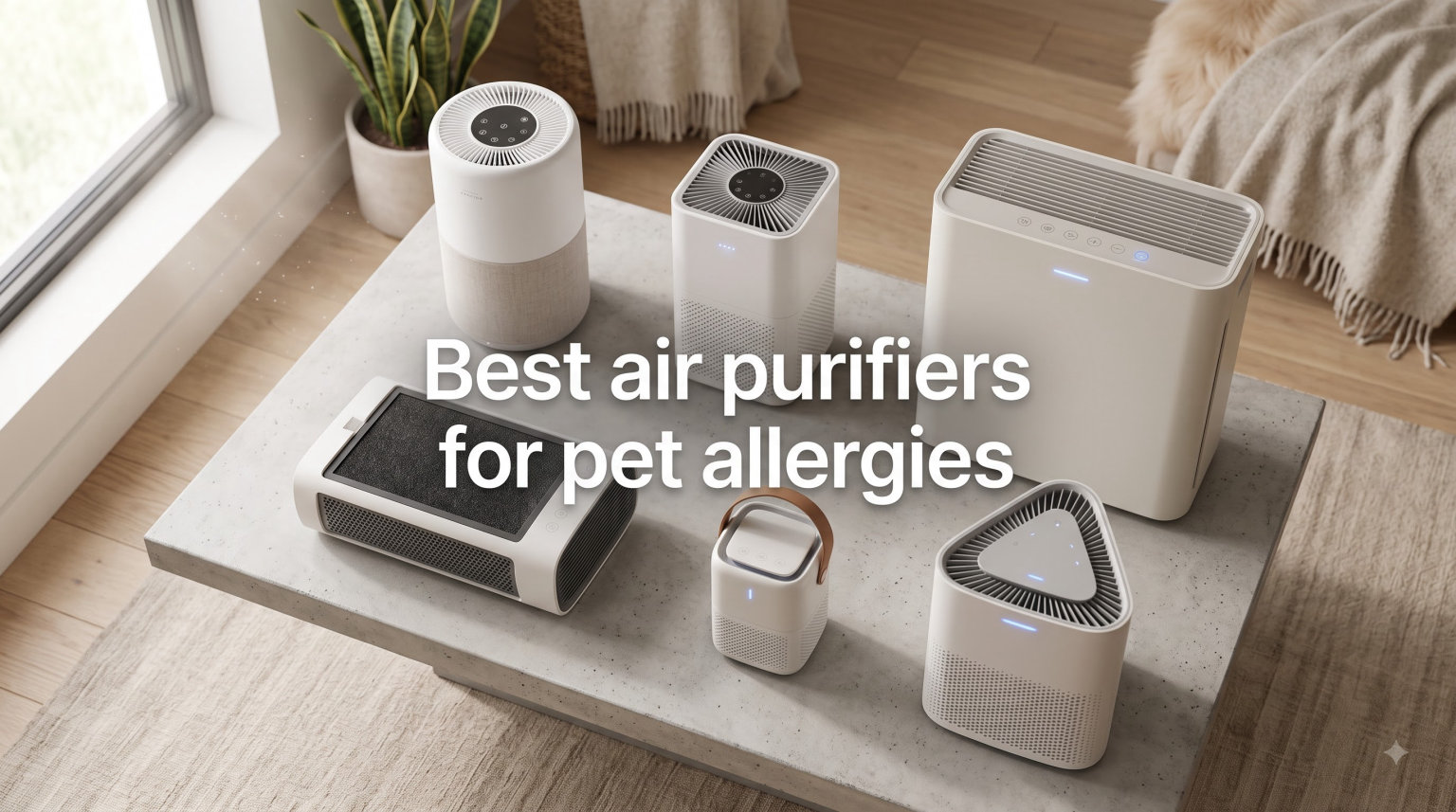 Best air purifiers for pet allergies