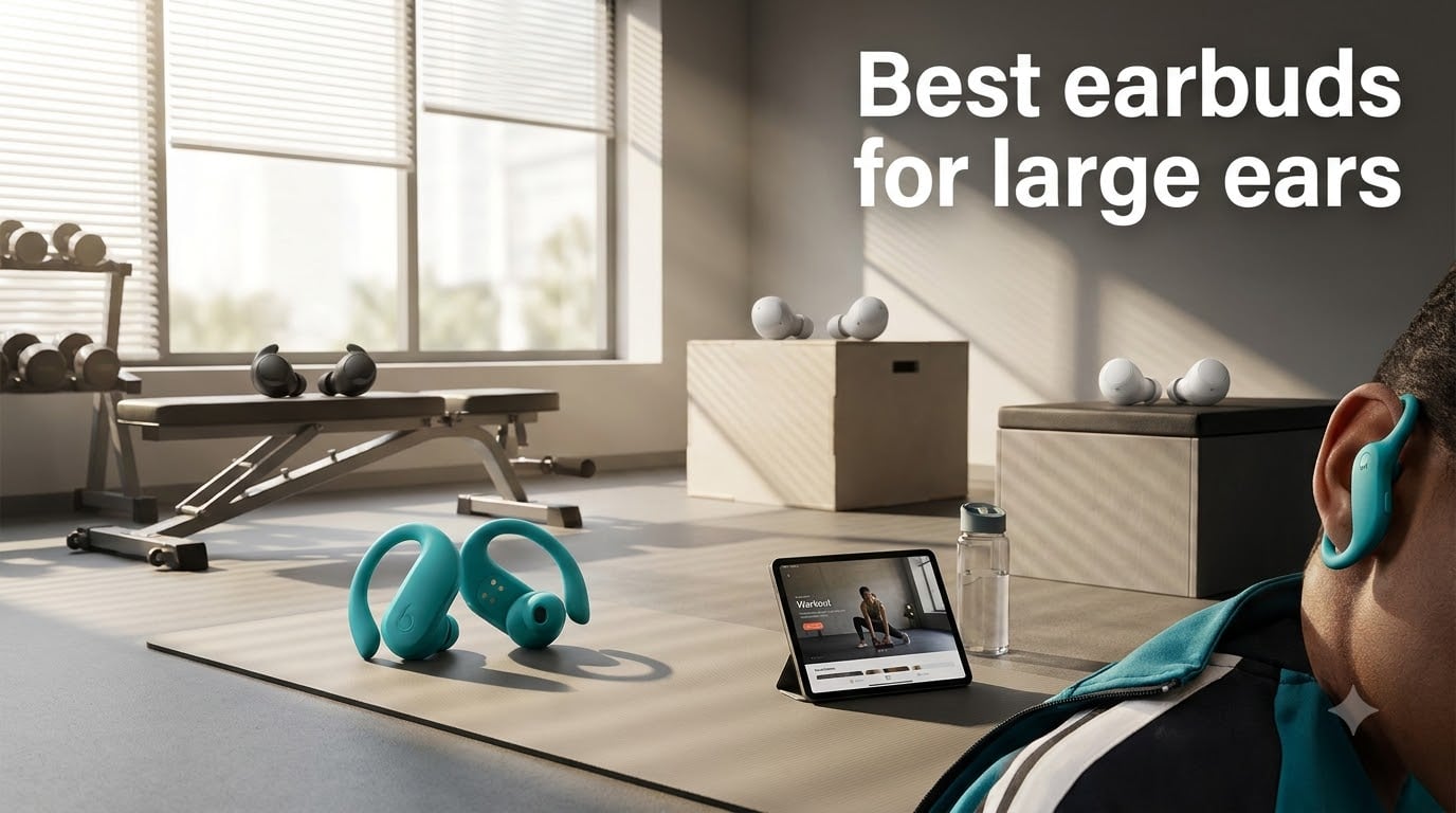 Best earbuds for large ears