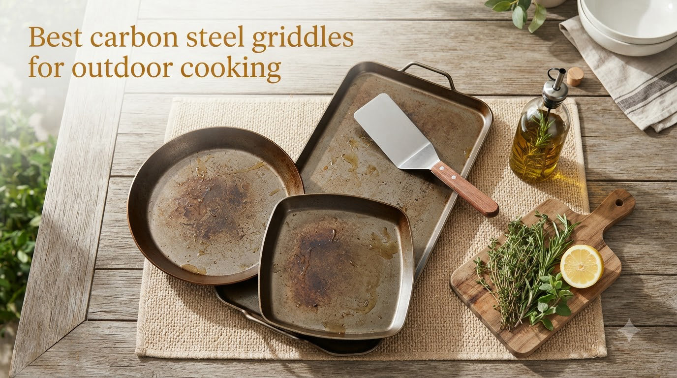 Best carbon steel griddles for outdoor cooking