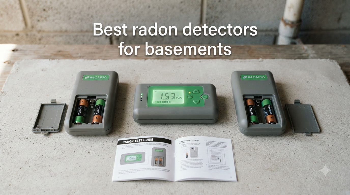 Best radon detectors for basements