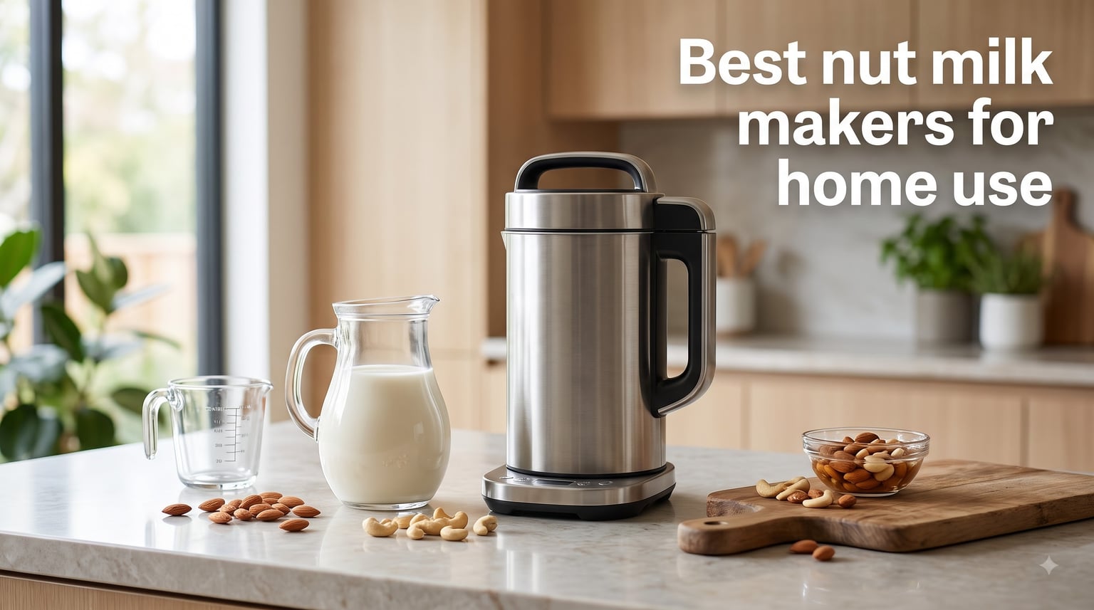 Best nut milk makers for home use