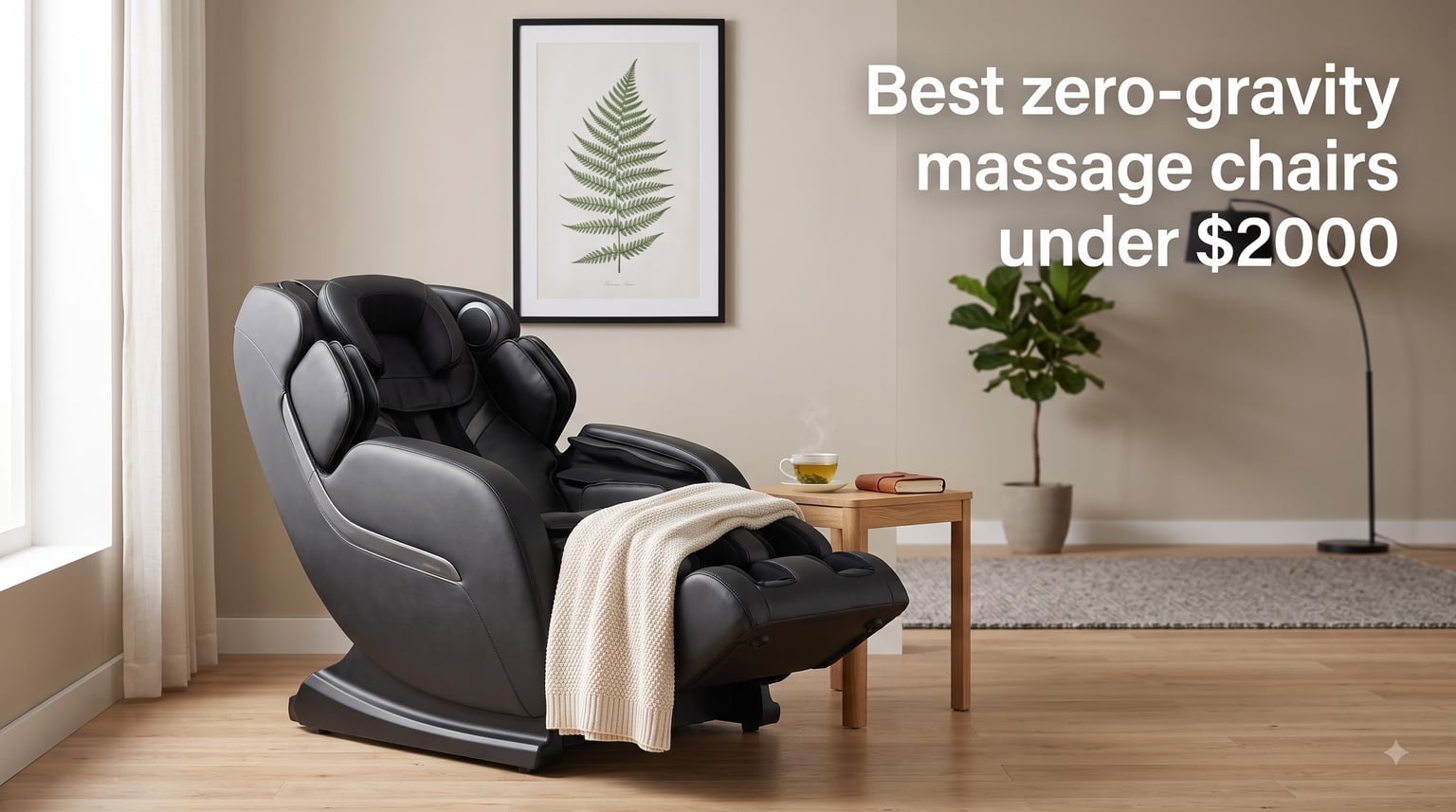 Best zero-gravity massage chairs under $2000