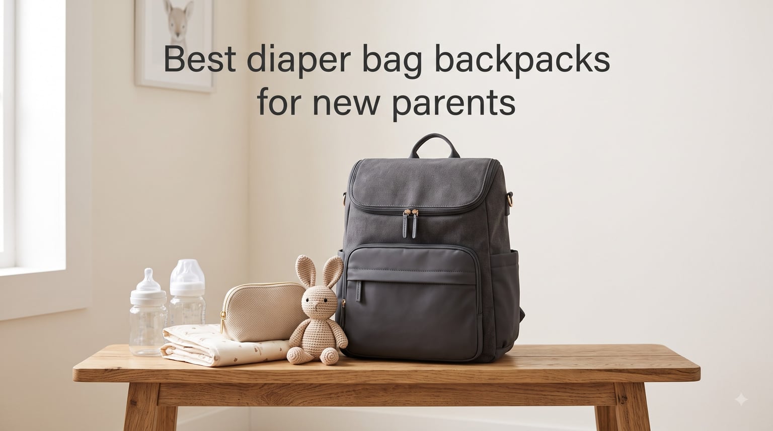 Best diaper bag backpacks for new parents