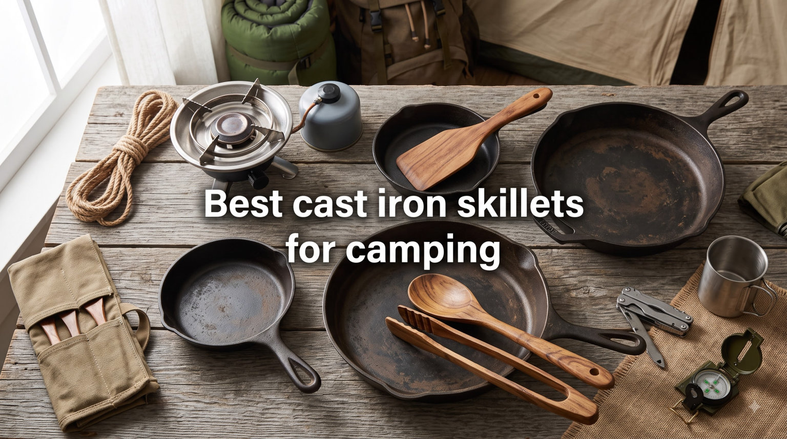 Best cast iron skillets for camping