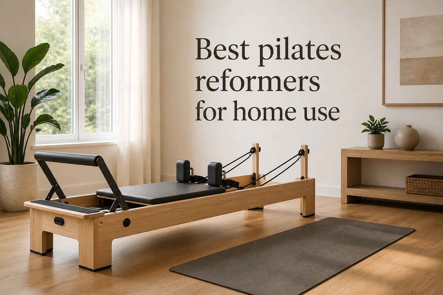 Best pilates reformers for home use