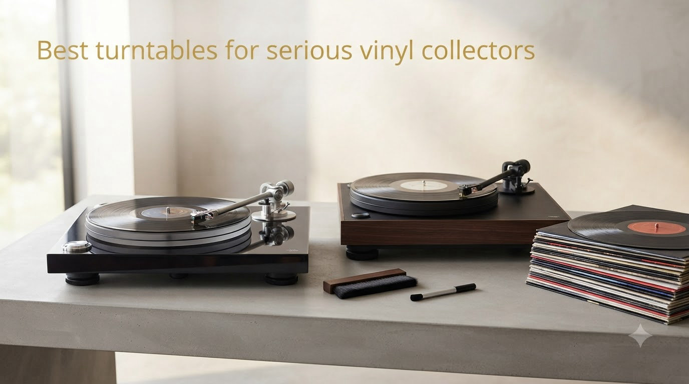 Best turntables for serious vinyl collectors