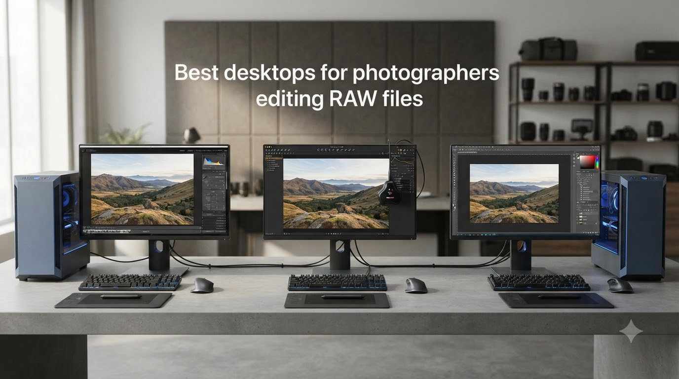 Best desktops for photographers editing RAW files