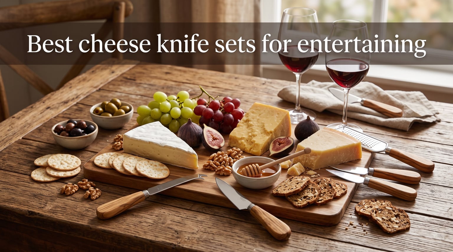 Best cheese knife sets for entertaining