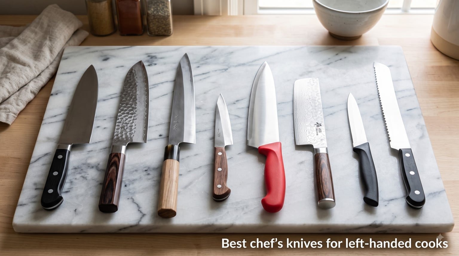 Best chef's knives for left-handed cooks