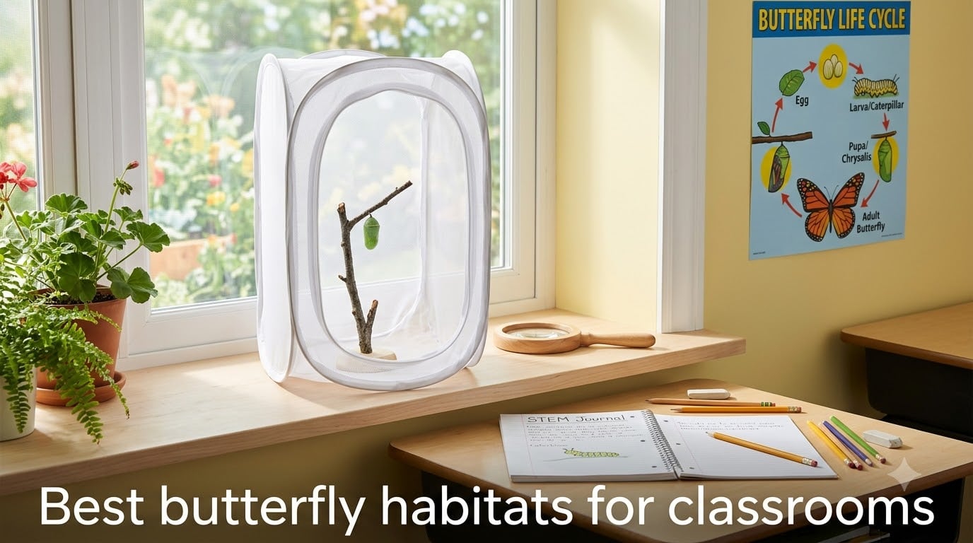 Best butterfly habitats for classrooms