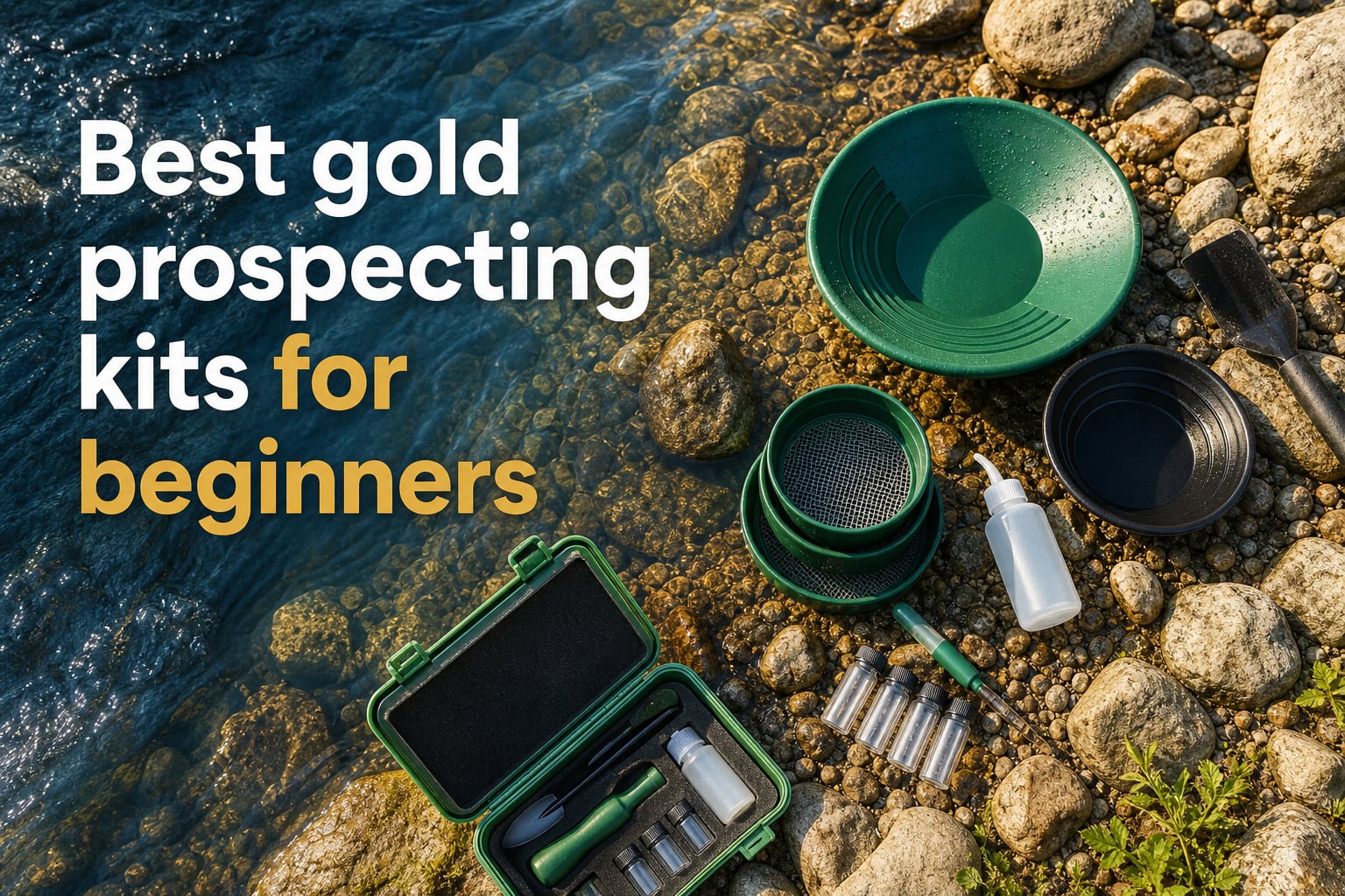 Best gold prospecting kits for beginners
