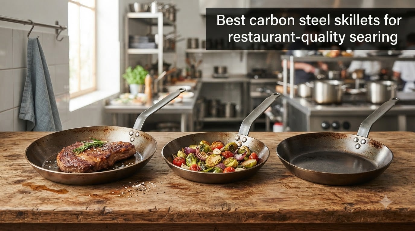 Best carbon steel skillets for restaurant-quality searing