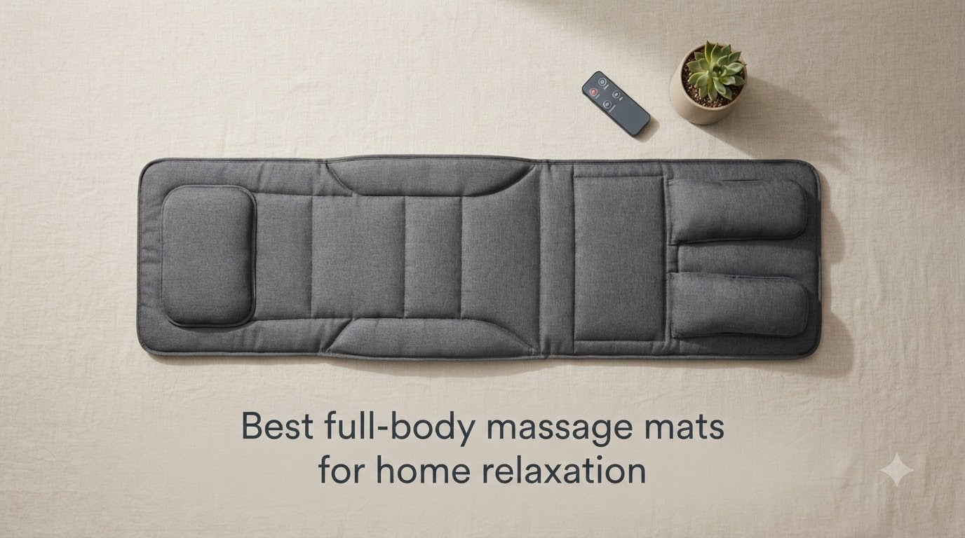 Best full-body massage mats for home relaxation