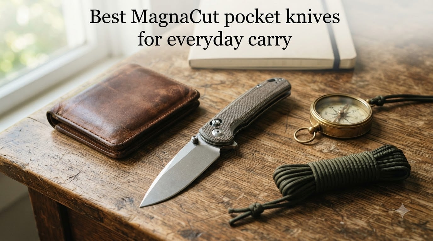 Best MagnaCut pocket knives for everyday carry