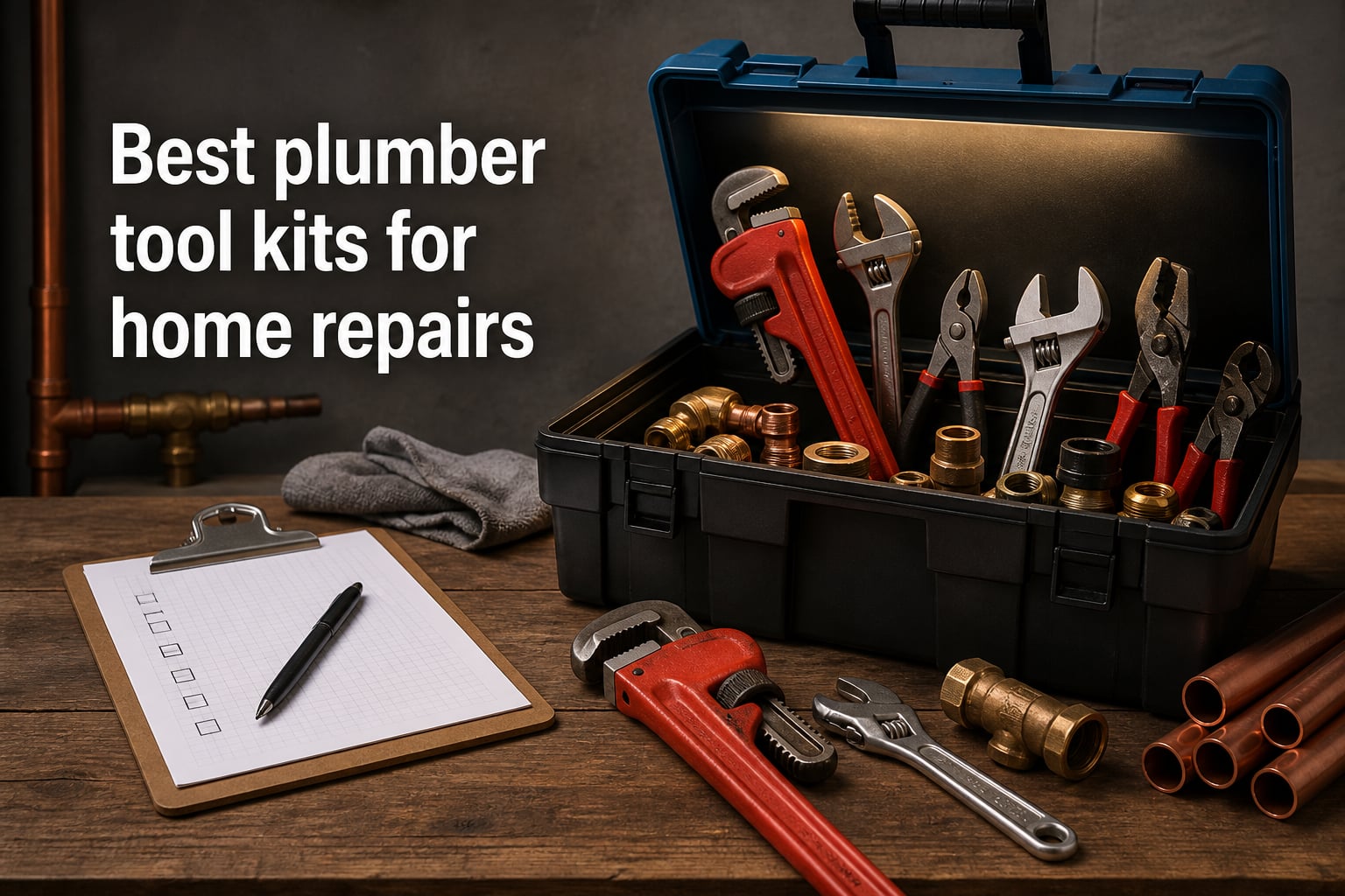 Best plumber tool kits for home repairs