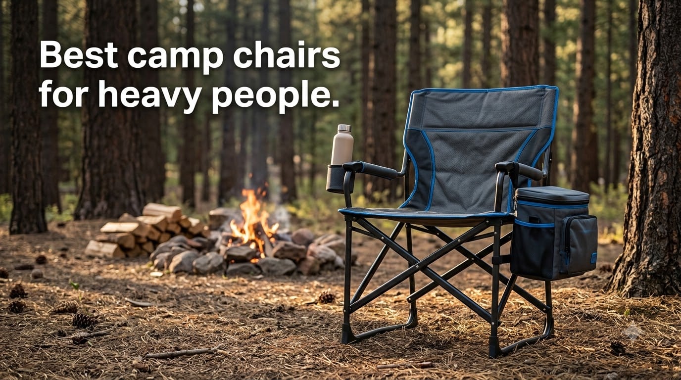 Best camp chairs for heavy people
