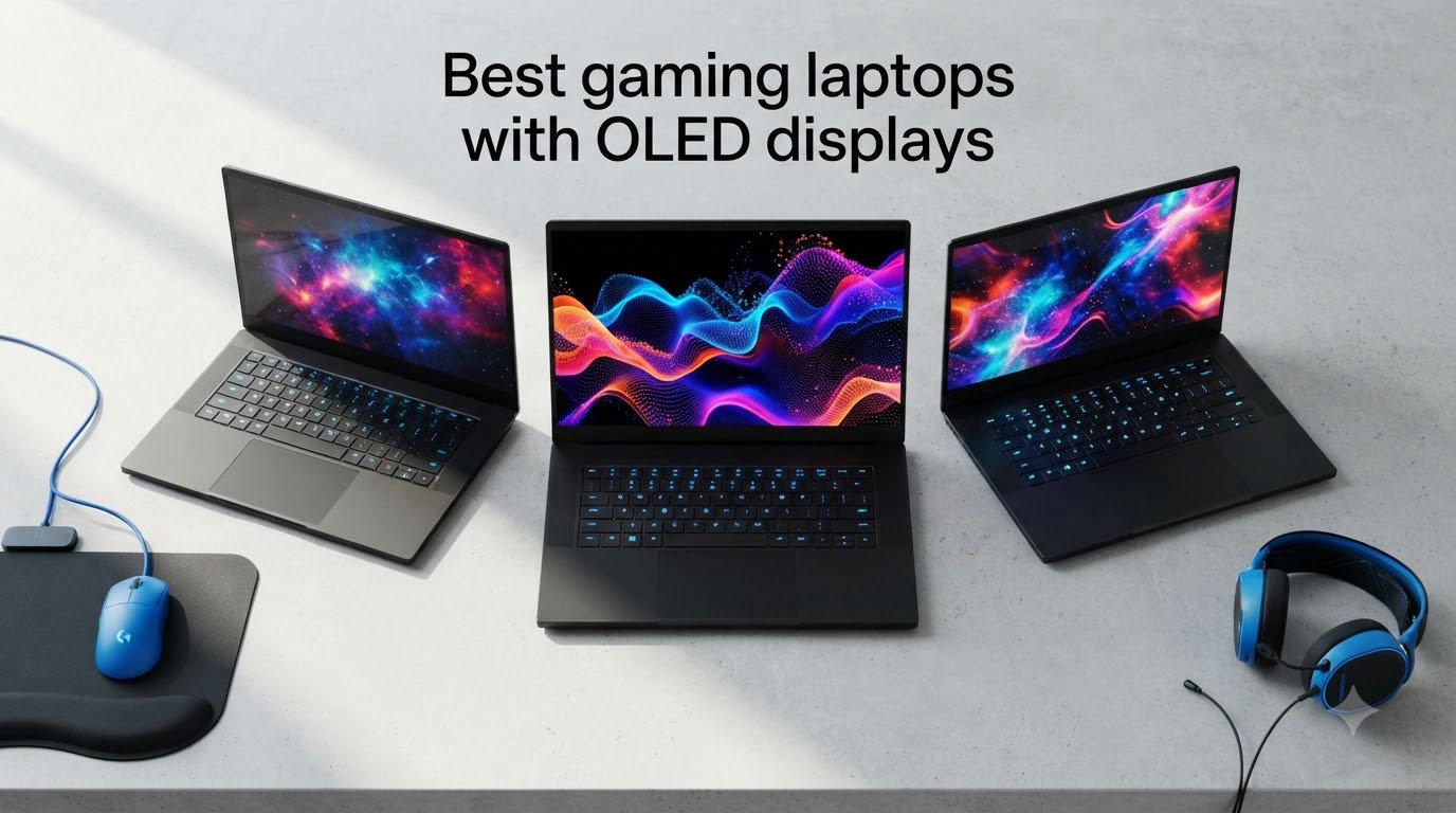 Best gaming laptops with OLED displays
