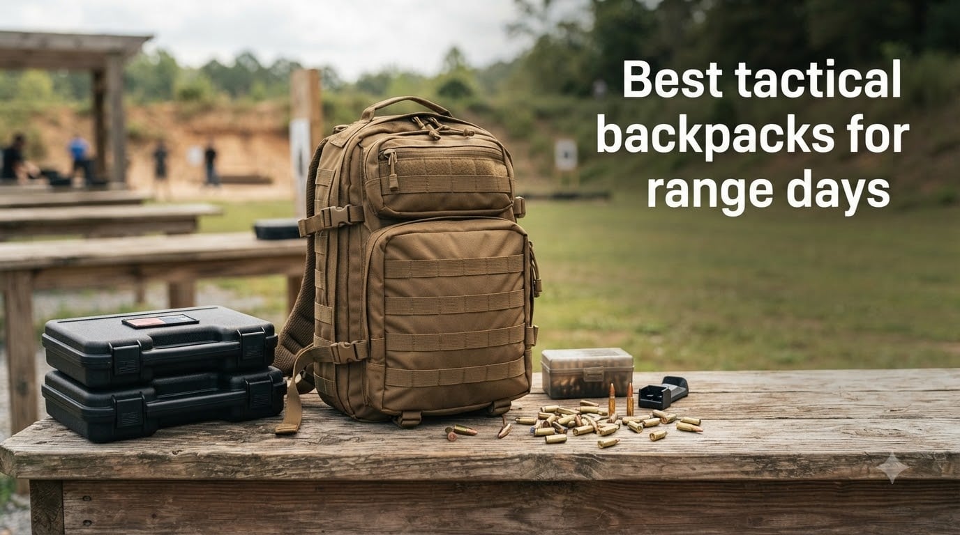Best tactical backpacks for range days