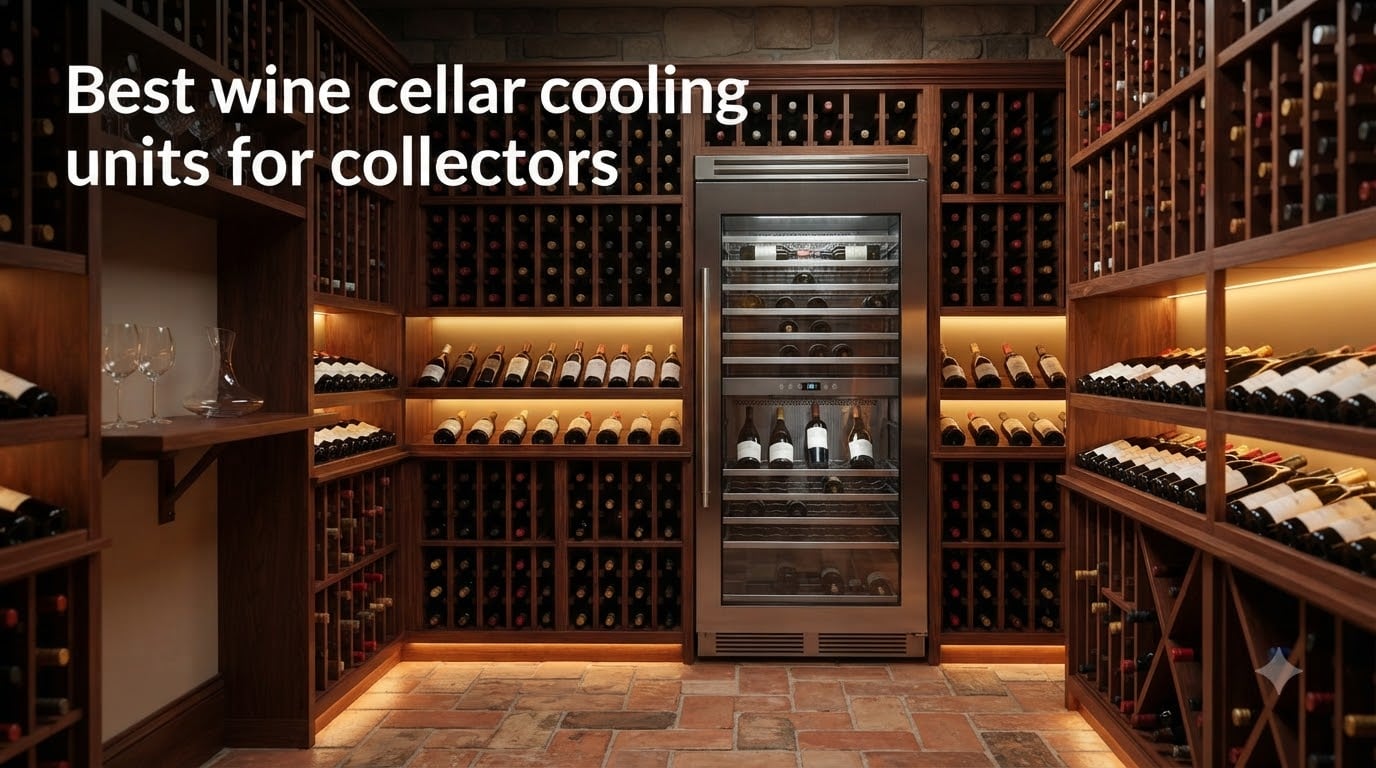 Best wine cellar cooling units for collectors